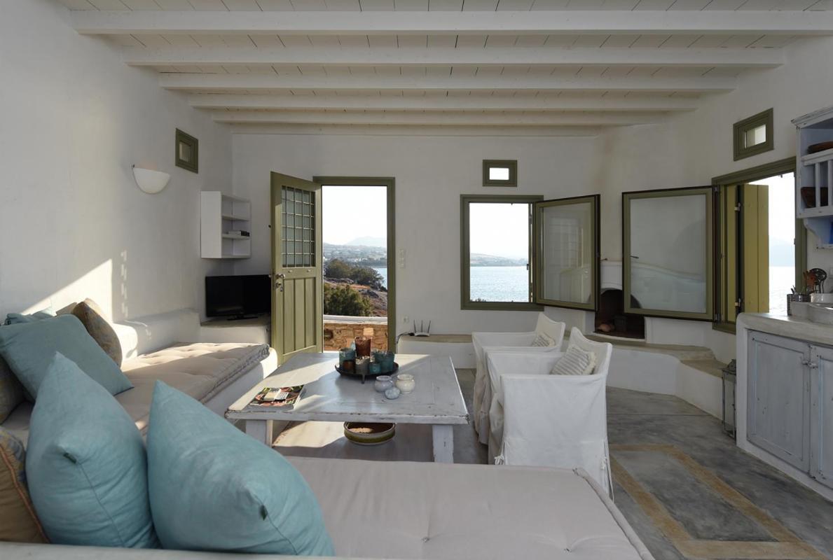 Ochre Dream, Beach Front & Sunset Villa Naousa 외부 사진
