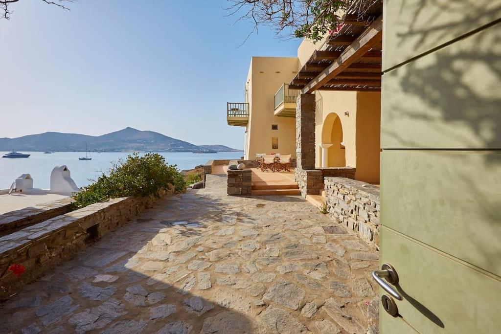 Ochre Dream, Beach Front & Sunset Villa Naousa 외부 사진