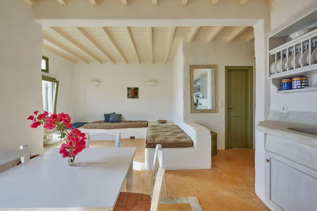 Ochre Dream, Beach Front & Sunset Villa Naousa 외부 사진