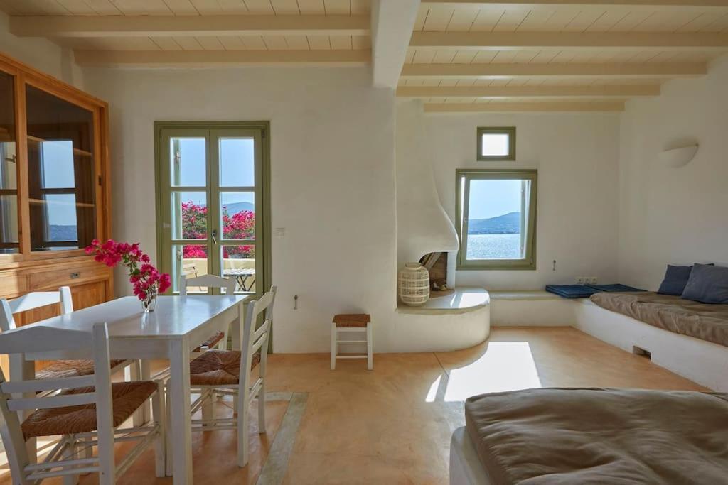 Ochre Dream, Beach Front & Sunset Villa Naousa 외부 사진