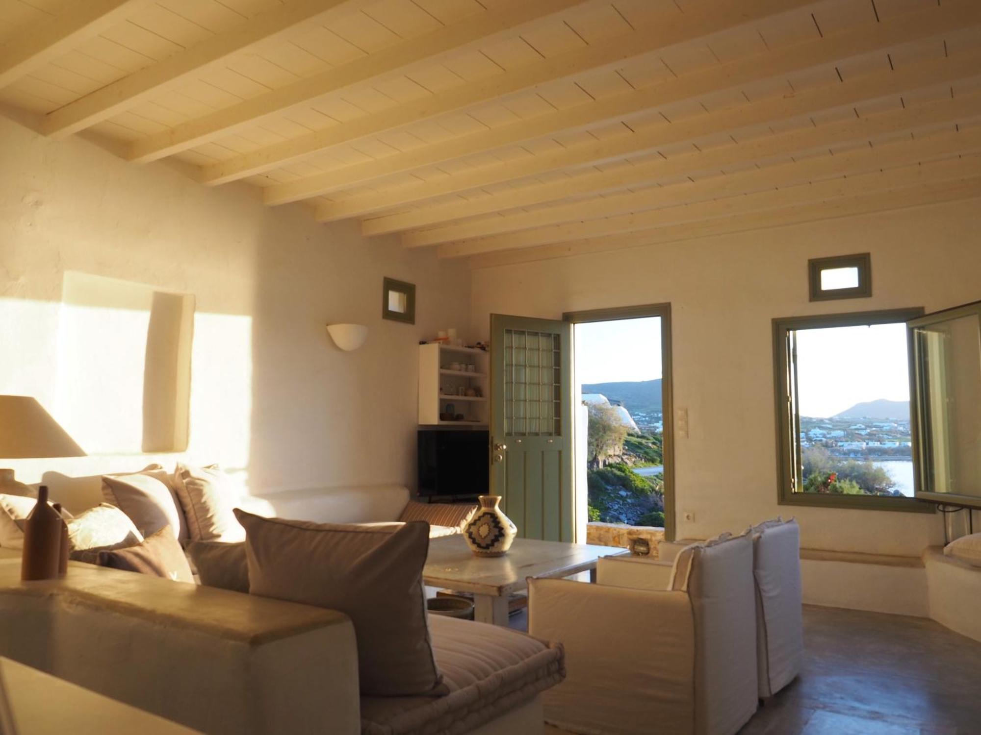 Ochre Dream, Beach Front & Sunset Villa Naousa 외부 사진